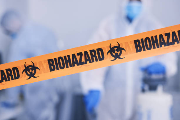 Professional Blood Cleanup technician working in Beaufort, SC
